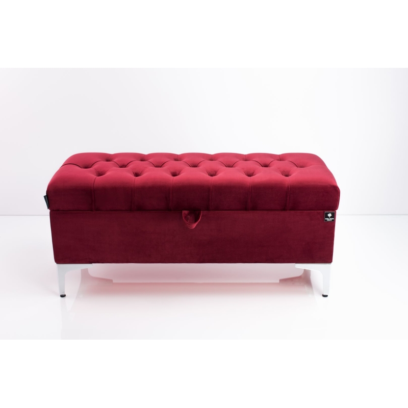 Tufted Storage Bench